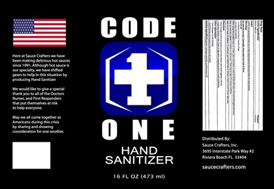 473 mL Label (Code One Label Resize Good)